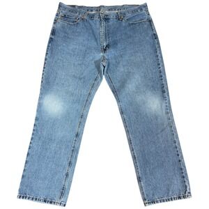 Levis 541 Jeans Men's 40x30 Medium Wash Athletic Taper Stretch Casual Distressed